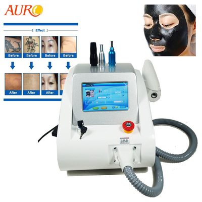 Permanent Laser Tattoo Removal Machine Portable Nd Yag Carbon Peel Laser Machine
