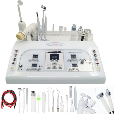 8 In 1 Ultrasonic Multifunctional Facial Machine Galvanic Vacuum Skin Tag Removal