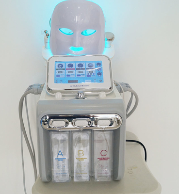 RF 7 In 1 Hydrogen Oxygen Beauty Machine Salon Hydra Peel Facial Machine