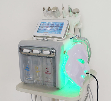 RF 7 In 1 Hydrogen Oxygen Beauty Machine Salon Hydra Peel Facial Machine