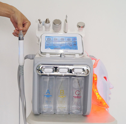 8 In 1 Facial H2O2 Bubble Machine Ultrasonic Hydrogen Oxygen Facial Machine