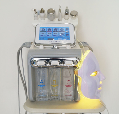 Small Aqua Peel H2O2 Bubble Machine 7 In 1 Skin Microdermabrasion Machine