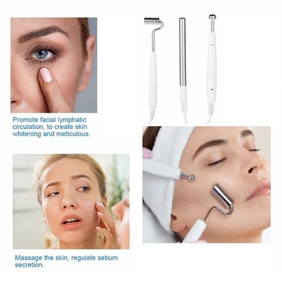 High Frequency Skin Therapy Machine Galvanic Current Facial Vacuum Spray Beauty Machine 4 In 1