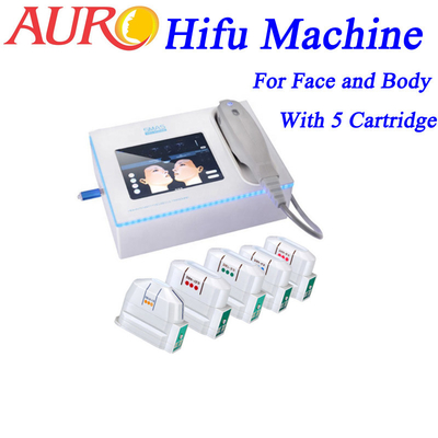 Spa HIFU Slimming Machine For Face And Body Wrinkle Removal Body Slimming Equipment