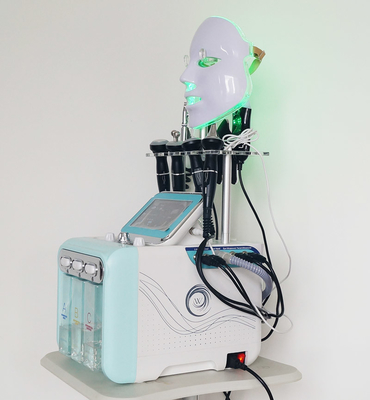 Hydrafacial Dermabrasion H2O2 Bubble Machine Hydrogen Oxygen 9 In 1 Microdermabrasion Beauty Instrument