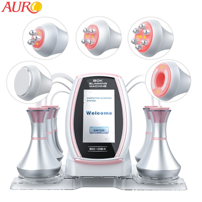 50W Vacuum Cavitation Slimming Machine 5 In 1 80K RF Ultrasonic Cavitation Cellulite Removal
