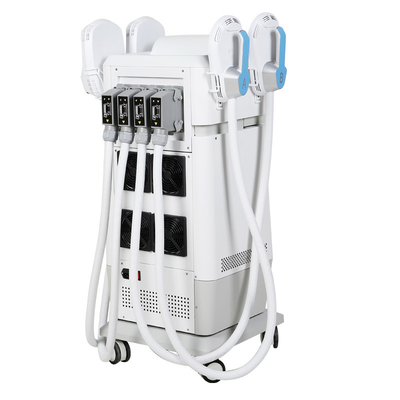 4 Handles EMS Sculpt Machine Muscle Stimulator Belly Fat Burning Butt Lifting Spa Equipment
