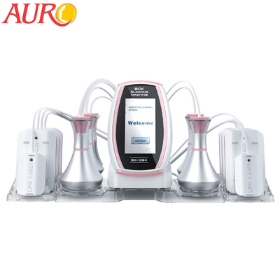 Portable Lipolaser Cavitation RF Machine 6 In 1 Skin Tightening Weight Loss