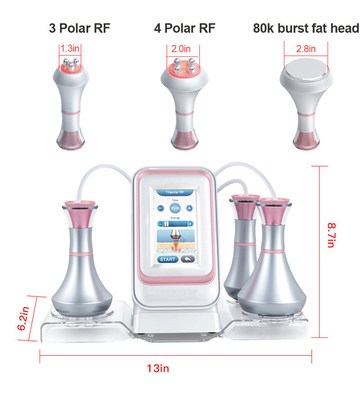 Multifunctional Weight Loss Face Lift 3 in 1 Ultrasonic Cavitation RF Machine