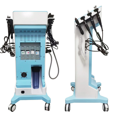 Facial H2O2 Bubble Hydrogen Oxygen Spray Remove Blackheads Reduce Eye Wrinkles 8 In 1 Machine
