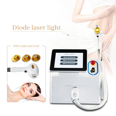 3 Wavelength IPL Hair Removal Machine 755nm 1064nm 808nm Diode Laser Hair Removal Apparatus