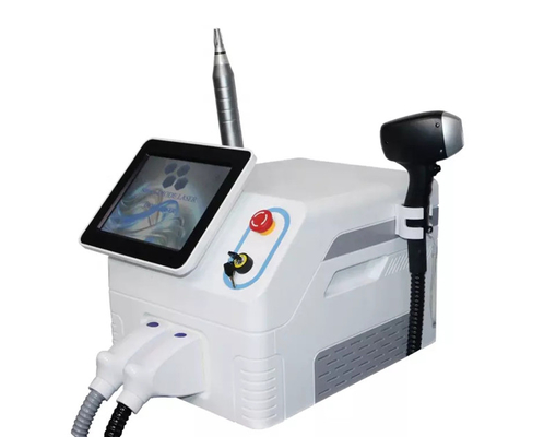 2 In 1 755nm 1064nm Diode Laser Hair Removal System Laser Tattoo Removal Equipment