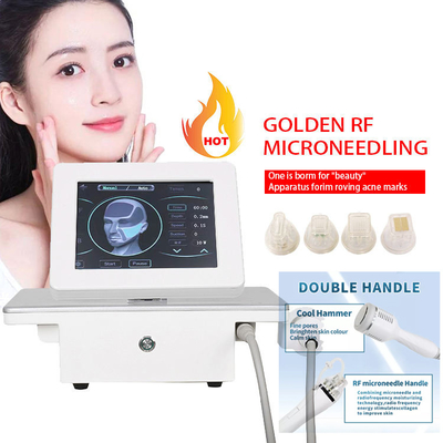 Facial Y Corporal Fractional Rf Microneedle Machine For Salon 2 Handles