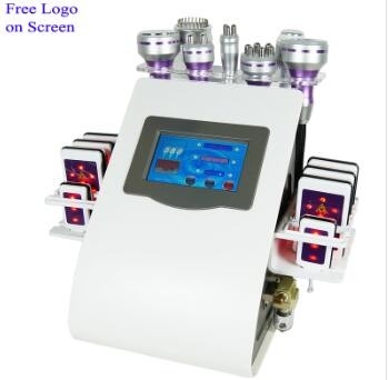 40K 80k Cavitation Body Slimming Machine RF Lipo Laser 8 In 1 9 In 1