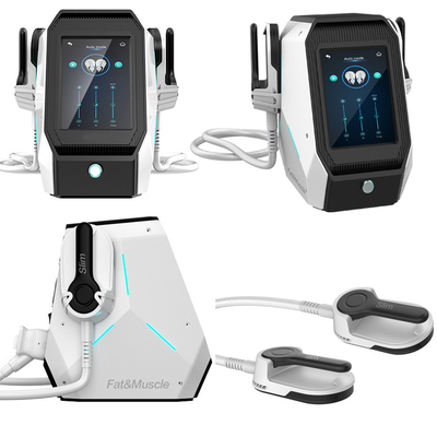 Dual Handles Body Slimming EMS Muscle Stimulator EMS Sculpting Machine With Touch Screen