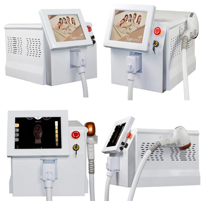 Professional Ipl Laser Hair Removal Machines 1000W 808nm Diode Laser Hair Removal System
