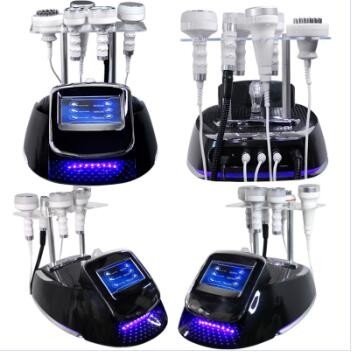 Professional 6 In 1 40K 80K Ultrasonic Cavitation Slimming Machine Cellulite Reduction