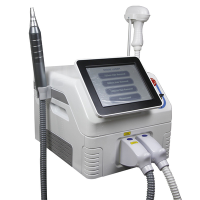 1500W Super Hair Removal Instrument With 808nm 1064nm 755nm Diode Laser Tattoo Removal Machine