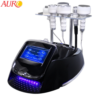 6 In 1 Microcurrent 80K Cavitation Slimming Machine With 3 Vacuum Probes Skin Rejuvenation