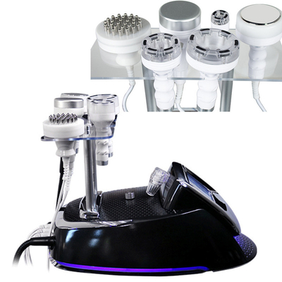 6 In 1 Microcurrent 80K Cavitation Slimming Machine With 3 Vacuum Probes Skin Rejuvenation