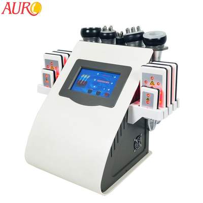 Lipo Laser Cavitation Machine 6 In 1 RF Body Shape Vacuum Machine