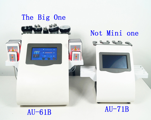 Lipo Laser Cavitation Machine 6 In 1 RF Body Shape Vacuum Machine