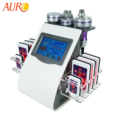 RF Unoisetion Laser Cavitation Machine 6 In 1 For Beauty Salon