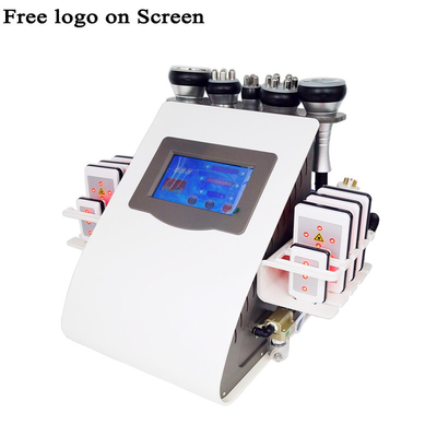 40K Cavitation Lipolaser Slimming Machine RF 6 In 1 Weight Loss Skin Rejuvenation