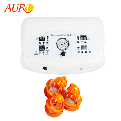 Salon White Breast Enhancement Machine Vibration Vacuum Butt Lift Machine