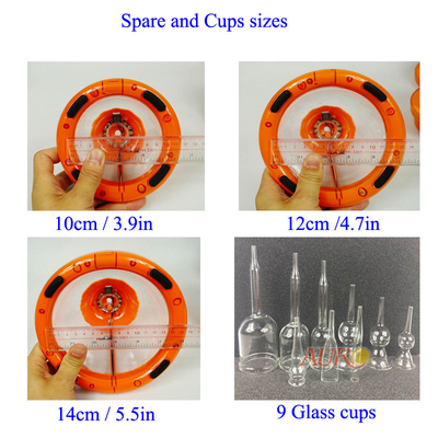 Salon White Breast Enhancement Machine Vibration Vacuum Butt Lift Machine