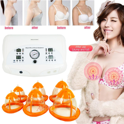 Salon White Breast Enhancement Machine Vibration Vacuum Butt Lift Machine