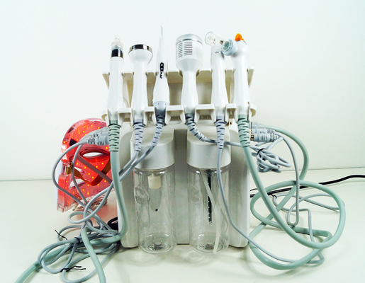 Skin Rejuvenation 1Mhz H2O2 Bubble Machine 7 In 1 Hydrafacial Dermabrasion Machine