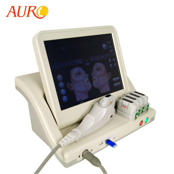 3.0mm 4.5mm 2D HIFU Slimming Machine Skin Tightening Wrinkle Removal