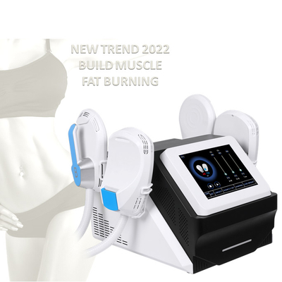 Spa EMS Fitness Muscle Stimulator Machine HI EMT 4 Handles White Color