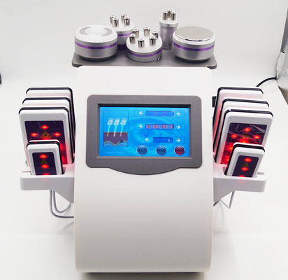 40K Body Slimming Cavitation Lipo Laser Machine 6 In 1 300W For Salon
