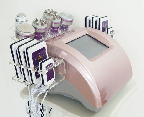Body Slimming 40K Lipo Cavitation Machine RF Vacuum 9 In 1 For Weight Loss