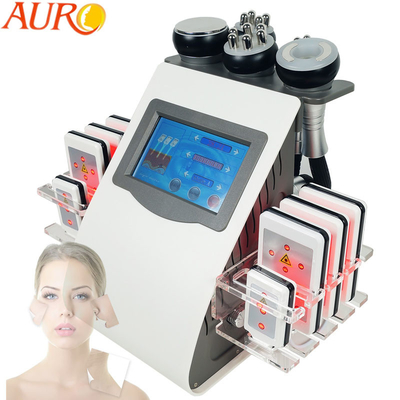 RF Portable Laser Lipo Cavitation Machine Vacuum 40K For Weight Loss