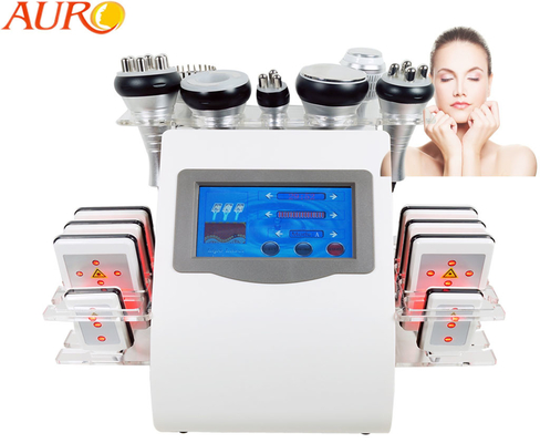 Multipolar Skin Lift Lipo Cavitation Machine RF 9 In 1 Cellulite Reduction Device