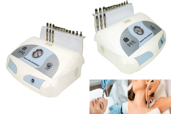 Skin Diamond Portable Microdermabrasion Machine 3 Wands For Wrinkle Remover