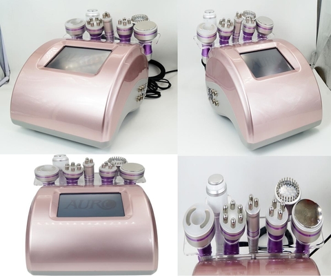 110V 220V Body Beauty Cavitation Slimming Machine 8 In 1 40K Vacuum RF