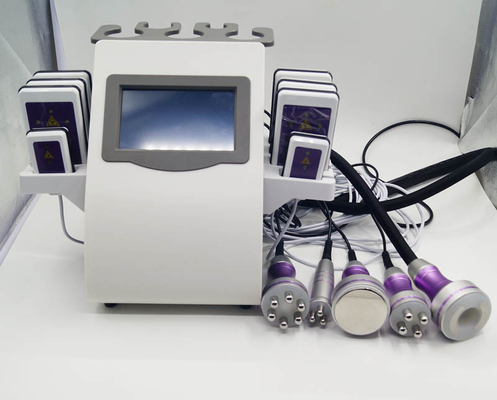S Shape RF Wrinkle Removal Machine 40K Lipolaser Slimming Beauty Machine 6 In 1