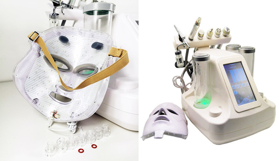 Microcurrent Therapy 7 In 1 Hydra Facial Machine Ultrasonic Skin Care For Spa