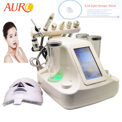 RF 7 In 1 Water Microdermabrasion Machine Ultrasonic Hydrafacial For Skin Care