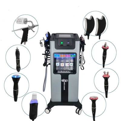 Facial Diamond Peel H2O2 Bubble Machine 500W 8 In 1 Dermabrasion