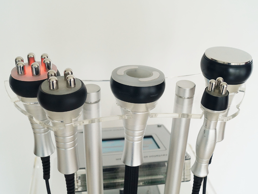 Vertical Fat 5 In 1 Ultrasonic Cavitation Machine Vacuum RF Radio Frequency