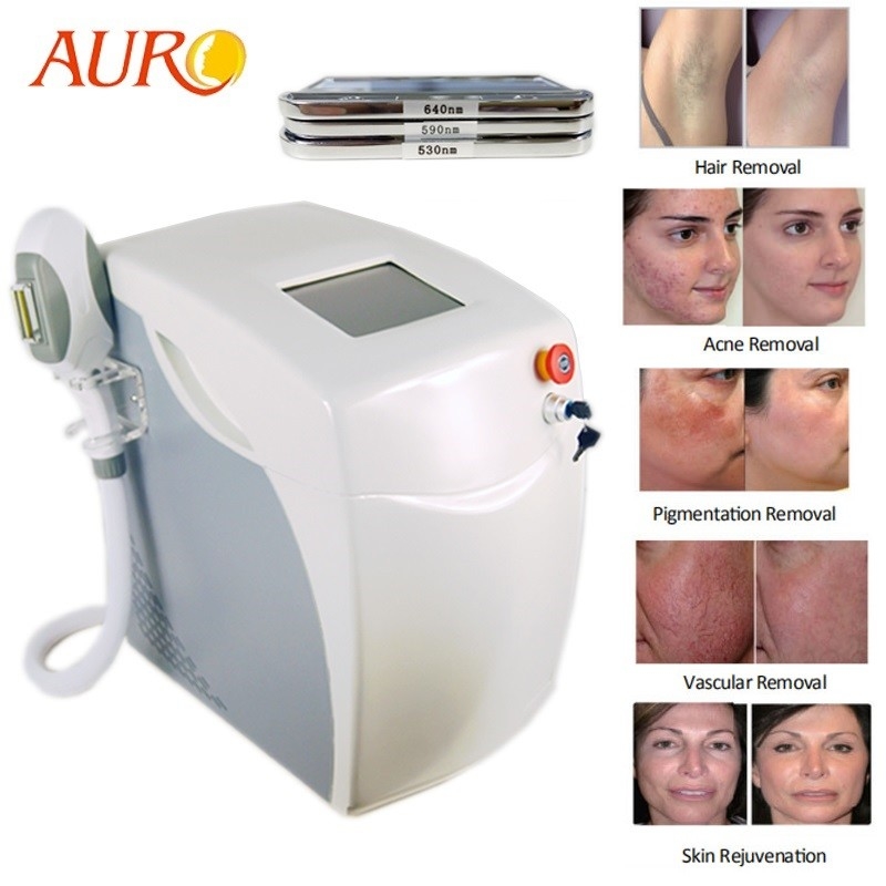 640nm Ipl Shr Machine OPT Epilator Armpit Bikini Line Hair Remover For Beauty Clinic