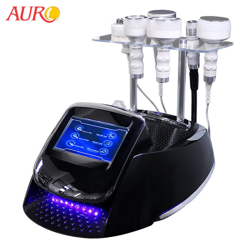 6 In 1 Cavitation Vacuum RF Machine Brighten Skin Vibration Cavitation Machine Weight Loss