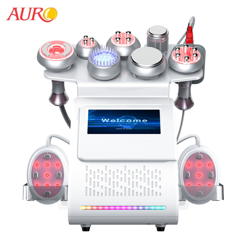 9 In 1 Ultrasonic Fat Reduction Lipo Vacuum Slimming Machine Radio Frequency Cavitation Machine